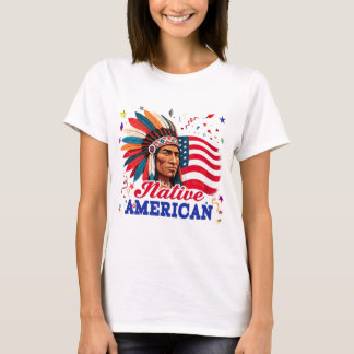 T-shirt Amérindien