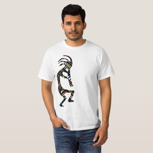 T-shirt amérindien Alien (Devant entier)