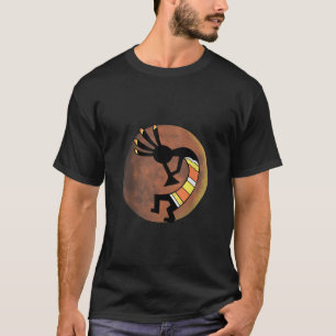 T-shirt Amérindien Kokopelli dansant Moo du Sud-Ouest
