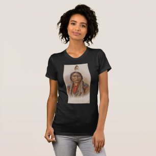 T-shirt Amérindien : Lakota Sitting Bull, publicité pour d