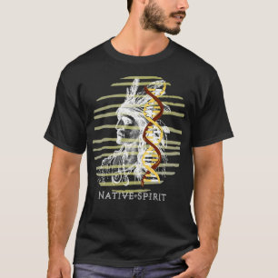 T-shirt Amérindien L'esprit T Long 