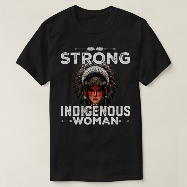 T-shirt Amérindien, Noël, Fête des mères, Père (Design devant)