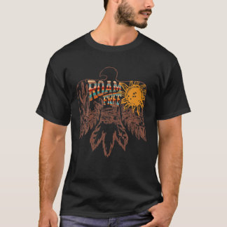 T-shirt Amérindien Thunderbird Roam Gratuit