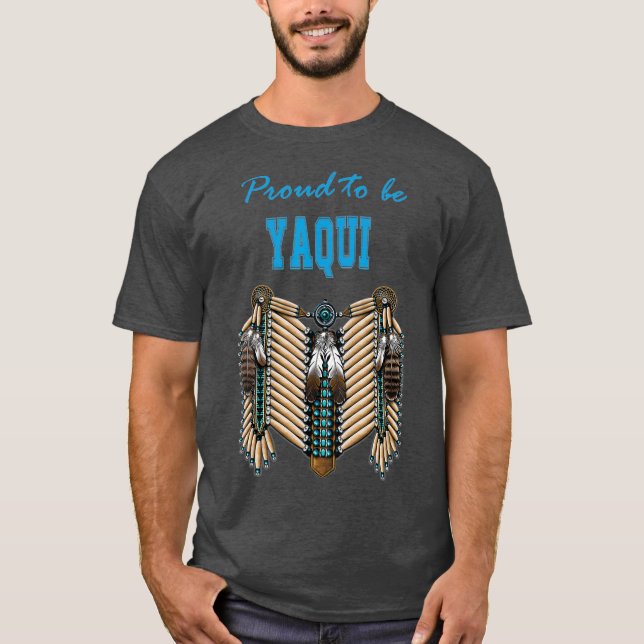 T-shirt Amérindien Yaqui Breastplate (Devant)