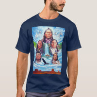 Amérindiens Chiefs indiens Mens Navy Blue