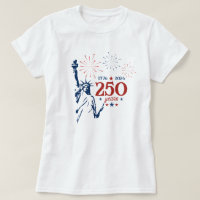 Amérique 1776 - 2026 250 Ans Statue de la Liberté