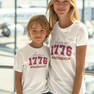 T-shirt Amérique 1776 250 Ans de Liberté Juillet 2026
