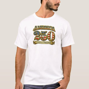 T-SHIRT AMÉRIQUE 250 ANS DE LIBERTÉ