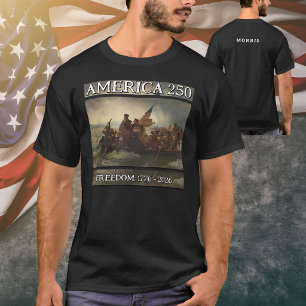 T-shirt Amérique 250 Liberté Washington Delaware