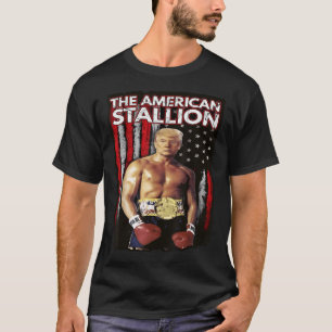 T-shirt Amérique Boxer Trump Rocky Trump mème Trump 2024,