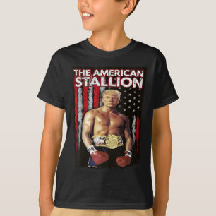 T-shirt Amérique Boxer Trump Rocky Trump mème Trump 2024,
