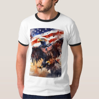 T-shirt Amérique classique : Tatouage traditionnel intempo