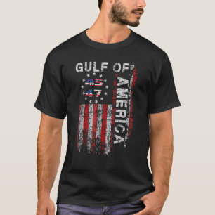 T-shirt Amérique du Golfe des États-Unis Salutation Trump