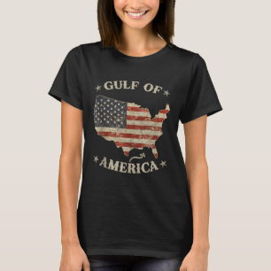 T-shirt Amérique du Golfe des États-Unis Salutation Trump