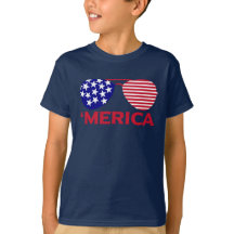 Amérique Lunettes de soleil bleu blanc rouge