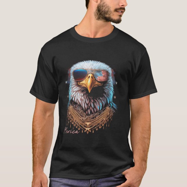 T-shirt Amérique patriotique (Devant)