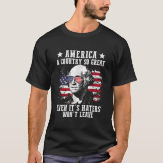 T-shirt Amérique, un pays si formidable que même ses propr