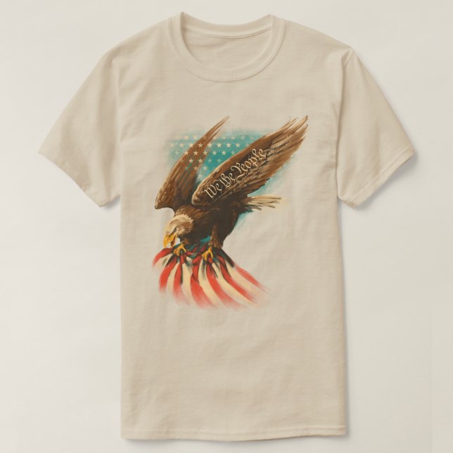T-shirt Amérique vintage (Design devant)