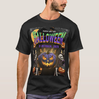 T-shirt 🎃 "Âmes Citrouilles : La clé de la manifestation"
