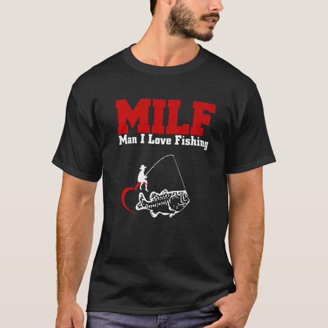 T-shirt Ameublement De Pêche Pour Pêche Et Pêche Pêcheur D (Devant)