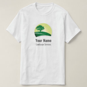 T-shirt Ameublement paysagiste sur mesure