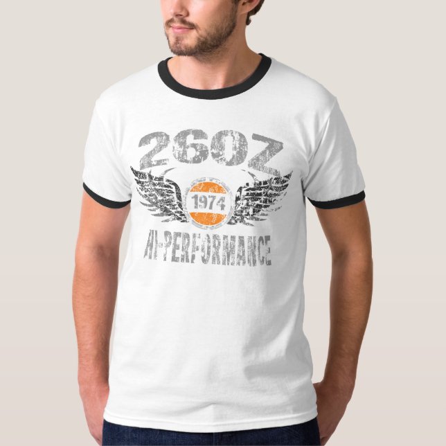 T-shirt amgfrx-1974 Datsun 260Z (Devant)