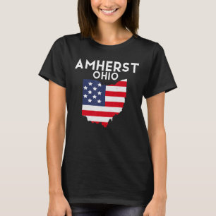 T-shirt Amherst Ohio USA State America Travel Ohioan