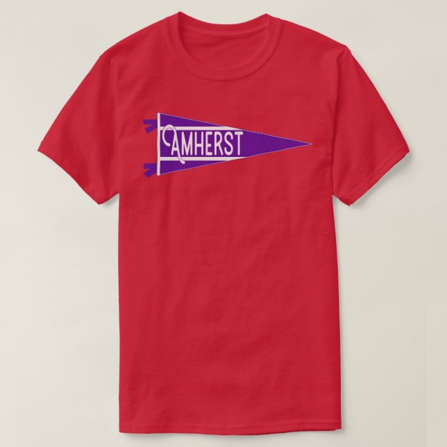 T-shirt Amherst Pennant (Design devant)