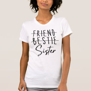 T-shirt Ami Bestie Soeur