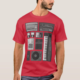 T-shirt ami créateur de rythme de musique rap hip hop old