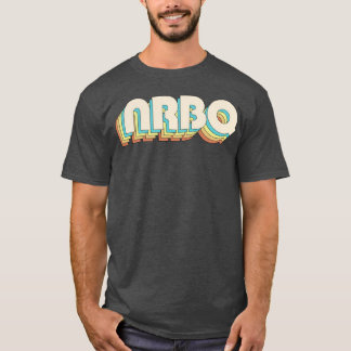 T-shirt ami de couleur vintage nrbq