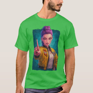 T-shirt ami de Rumi PowerPoint KPop Chasseurs de démons An