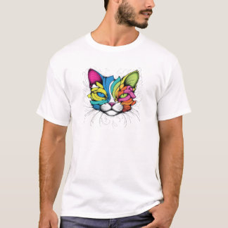 T-shirt Ami des chats