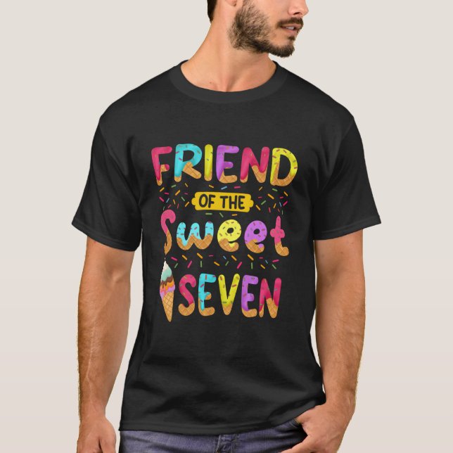 T-shirt Ami des sept douceurs 7ème glace Py (Devant)