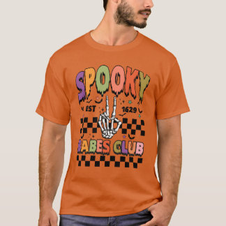 T-shirt ami du club d'Halloween éffrayant