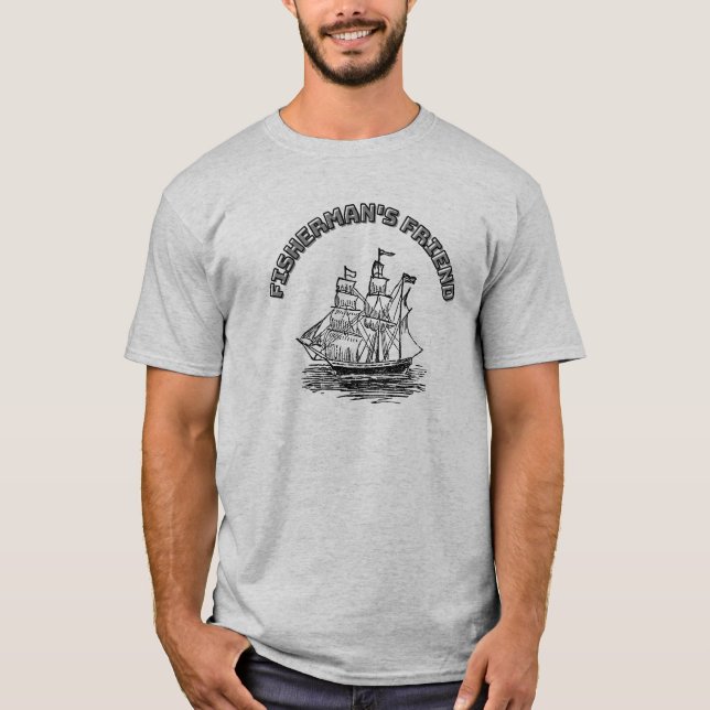 T-shirt "ami du pêcheur" (Devant)
