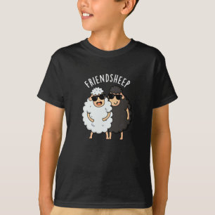T-shirt Ami-mouton Drôle Mouton Pun Mouton Sombre BG