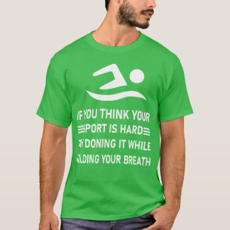T-shirt Ami rétro des sports aquatiques nageur
