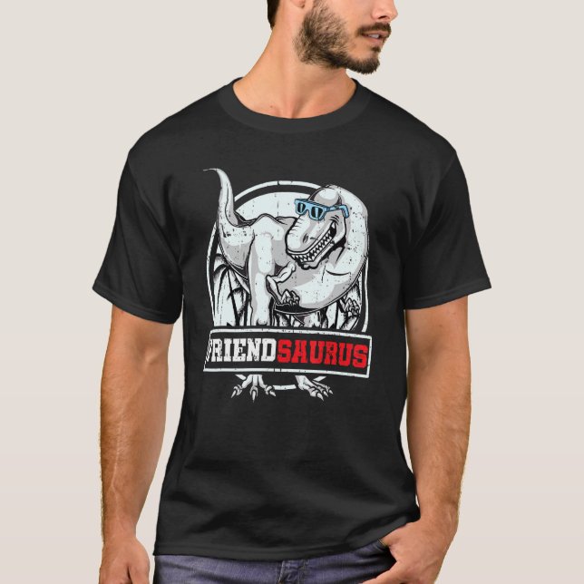 T-shirt Ami Saurus rex Dinosaur Ami Saurus Famille Mat (Devant)