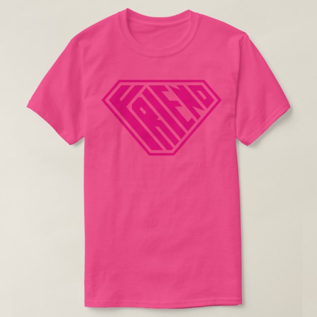 T-shirt Ami SuperEmpowered Pink (Design devant)
