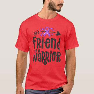 T-shirt Amie D'Un Guerrier Supporteam Alzheimers
