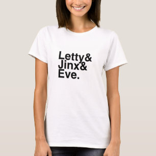 T-shirt Amie Letty, malchance, Ève de livre