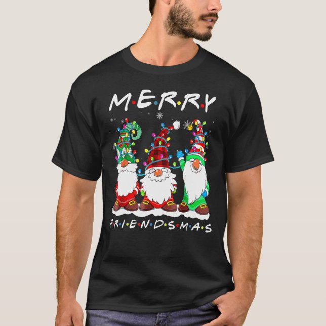 T-shirt amies tee joyeux amies amies amies (Devant)