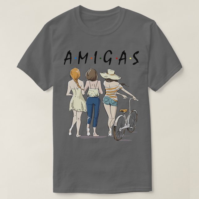 T-SHIRT AMIGAS (Design devant)