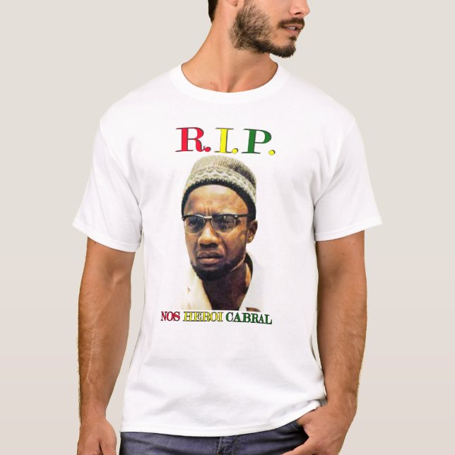 T-shirt Amilcar Cabral R.I.P. (Devant)