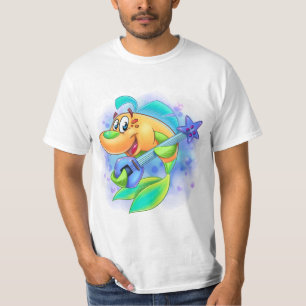 T-shirt AmiPoisson caricature poisson confiture chemise de