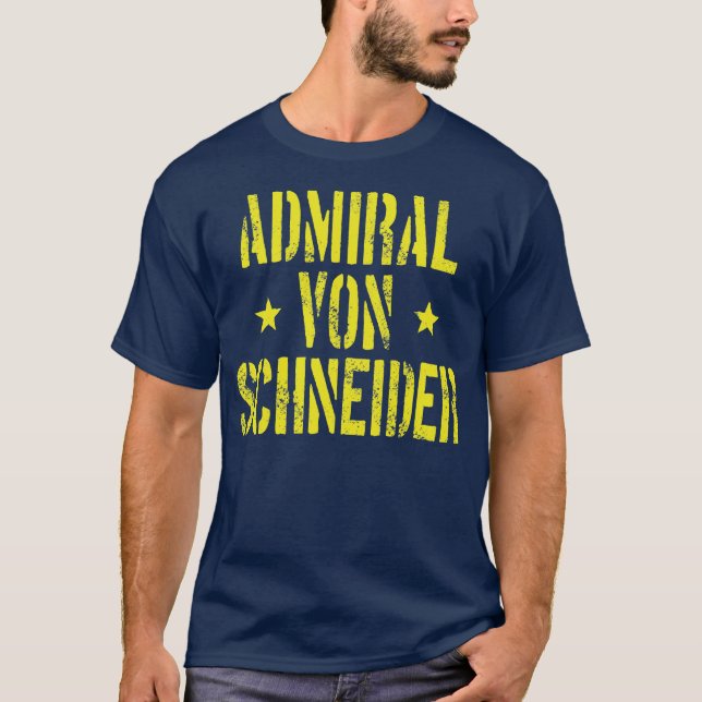 T-shirt Amiral von Schneider (Devant)