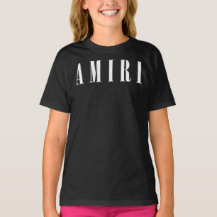 T-shirt Amiri White Font Classic