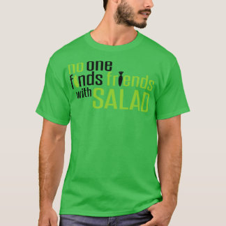 T-shirt Amis avec salade