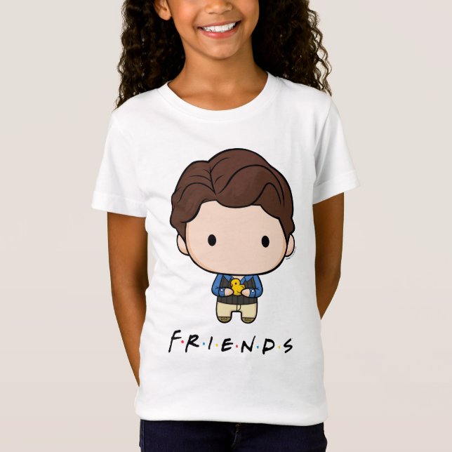 T-Shirt AMIS™ | Chandler Chibi (Devant)